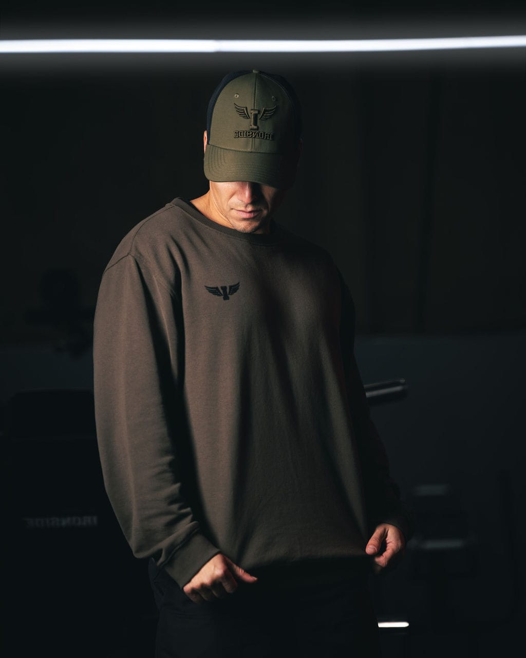 Sudadera Deportiva Sin Gorro para Hombre Edición Limitada IRONSIDE