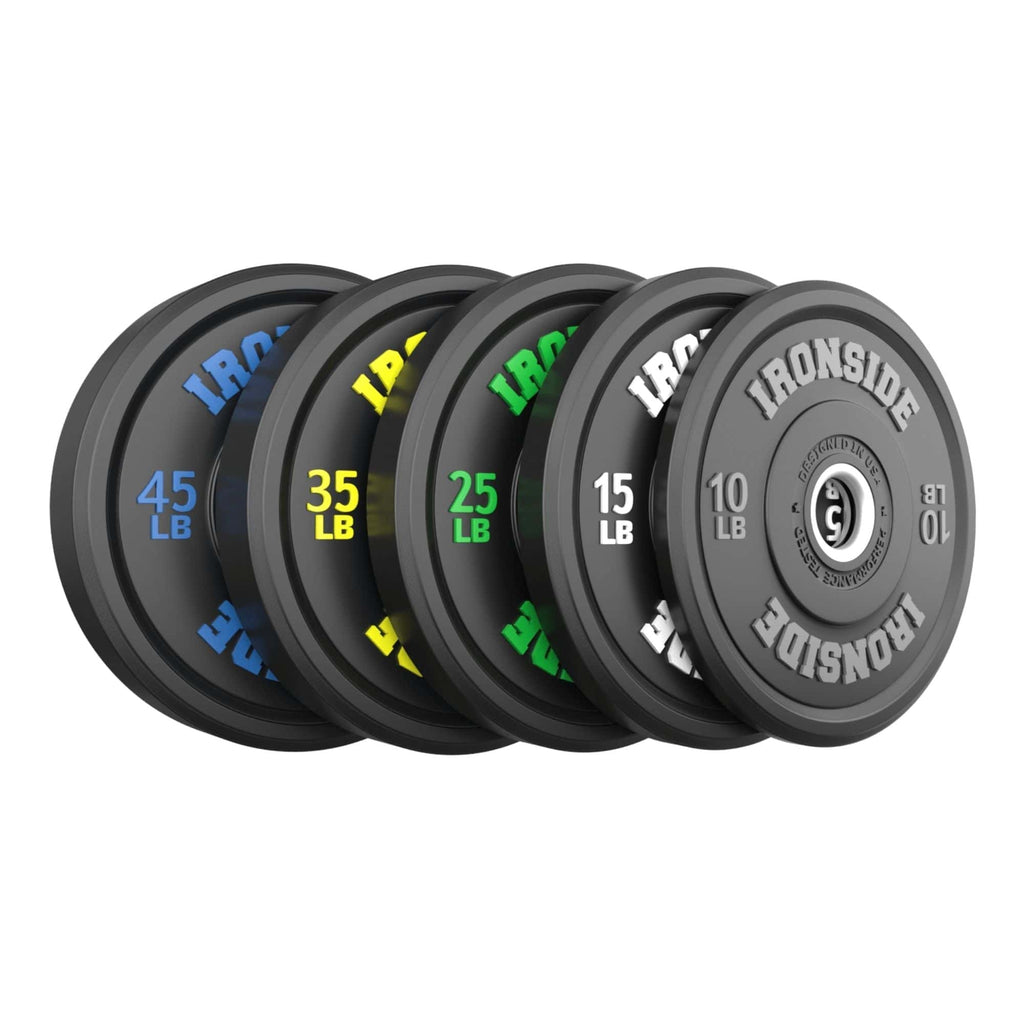 Disco Olímpico Pro Bumper IRONSIDE (10 a 55 LB)
