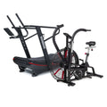 Pack IRONSIDE Combat Caminadora Curva + Air Bike