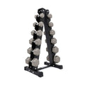 Pack IRONSIDE Mancuernas Hexagonales (LB) + Rack de Almacenamiento