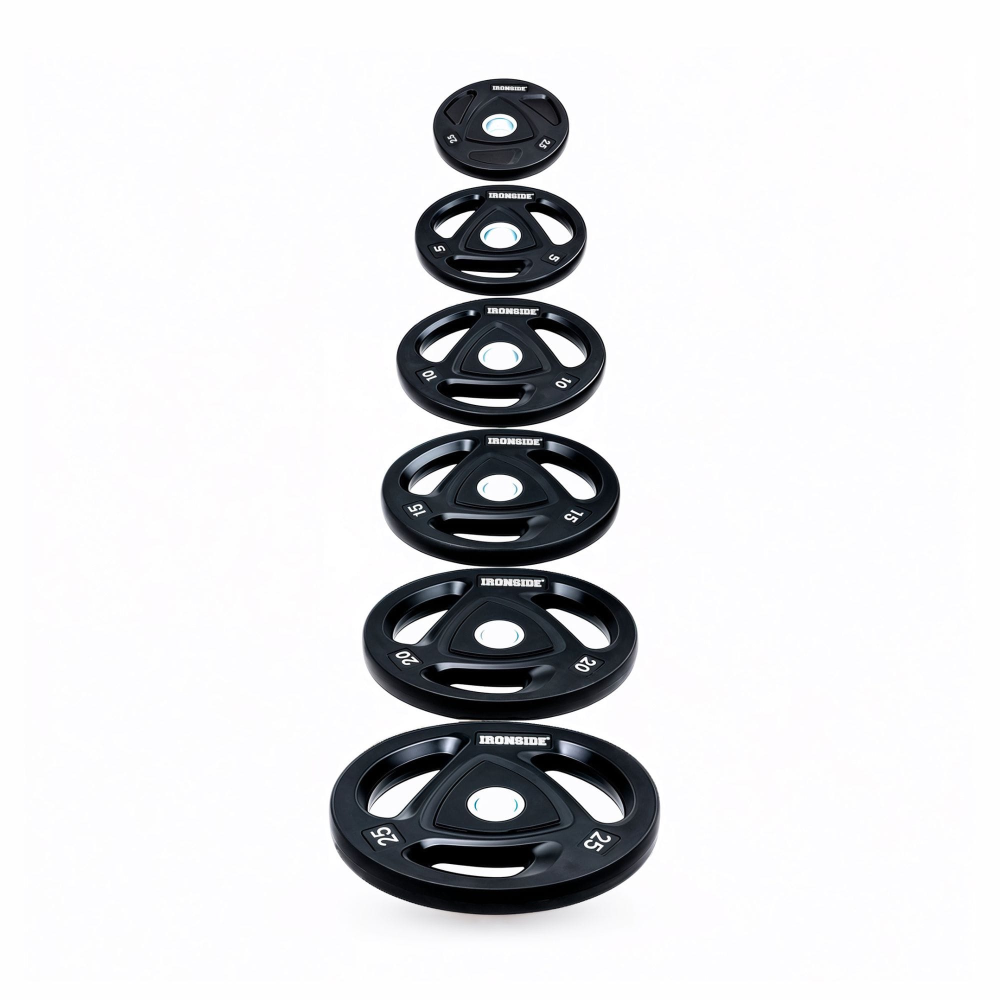 Disco de 3 Agarres IRONSIDE (2.5 a 25 kg)