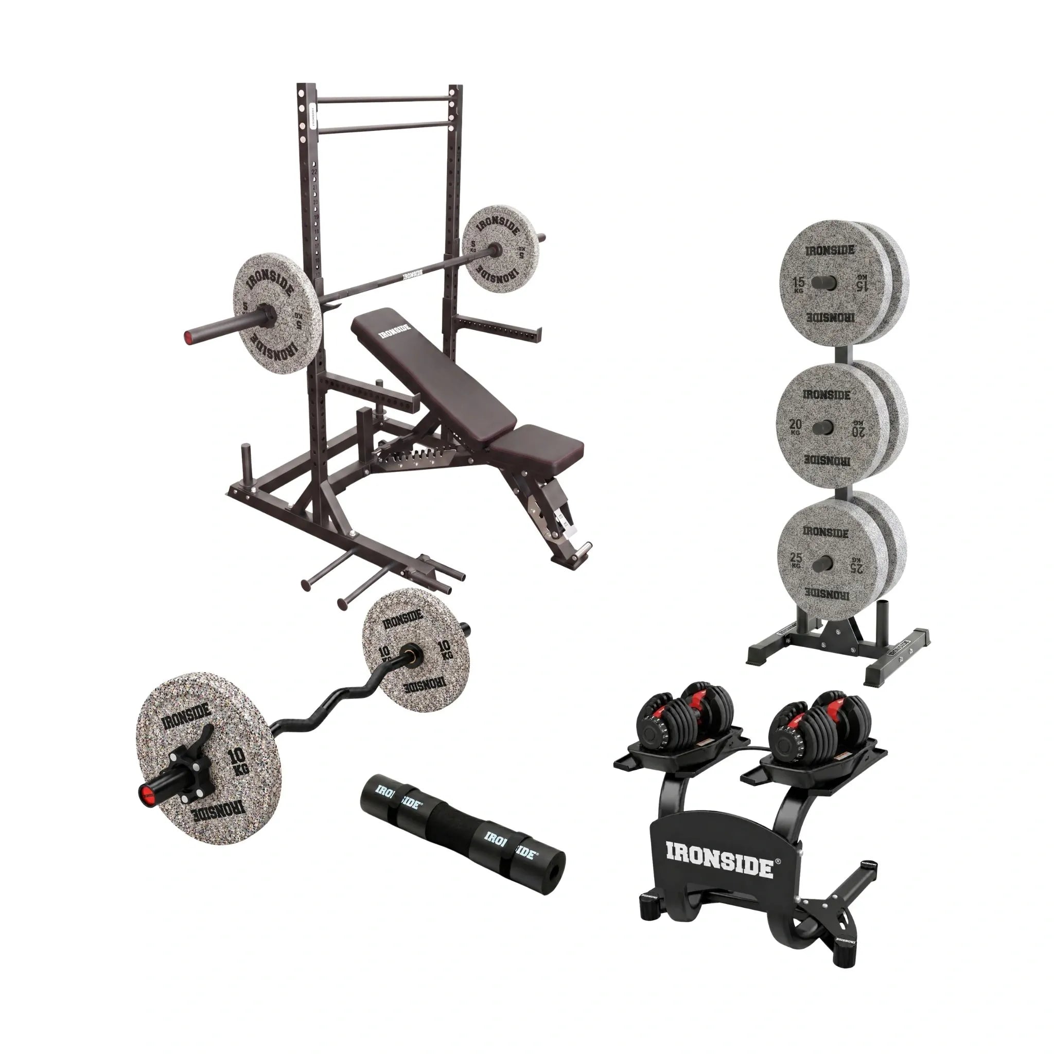 Pack IRONSIDE Home Gym Pro