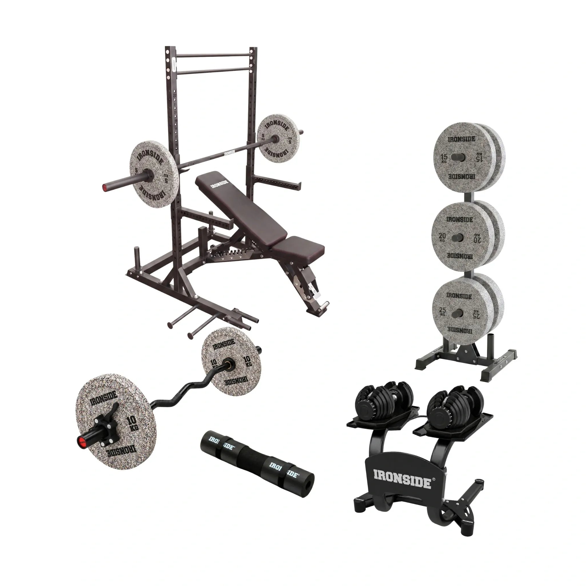 Pack IRONSIDE Home Gym Pro