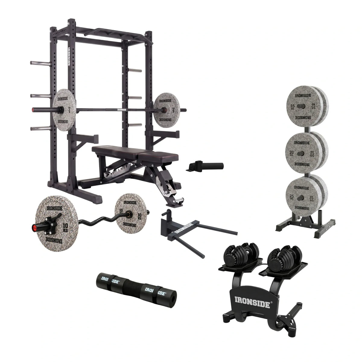 Pack IRONSIDE Home Gym Pro