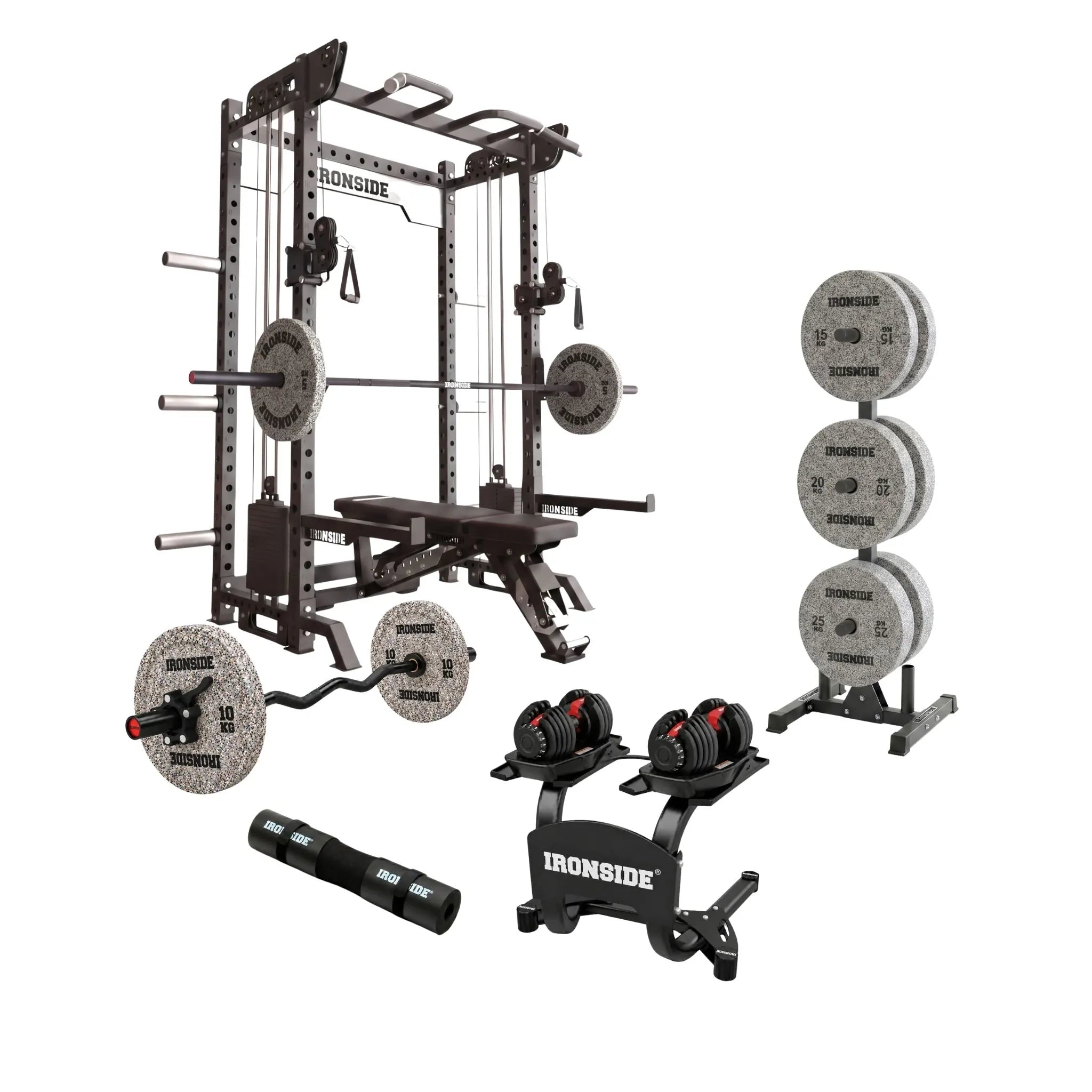 Pack IRONSIDE Home Gym Pro