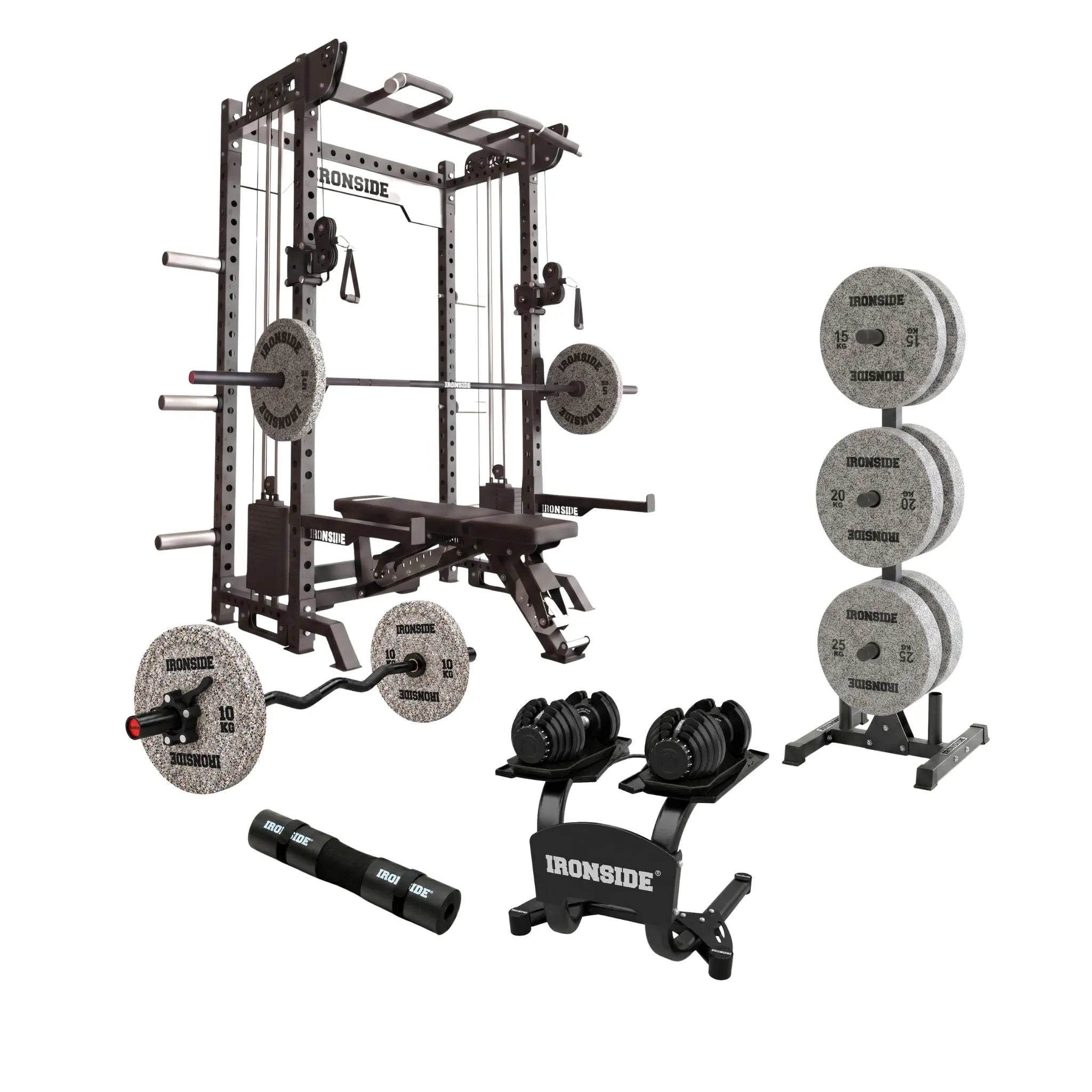 Pack IRONSIDE Home Gym Pro