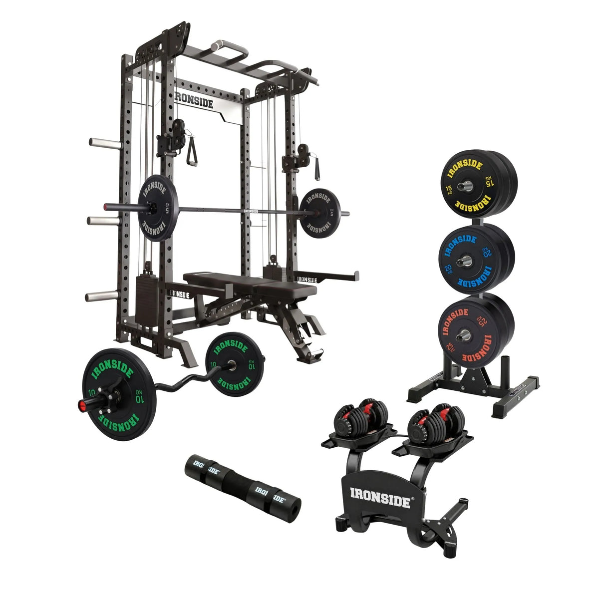 Pack IRONSIDE Home Gym Pro