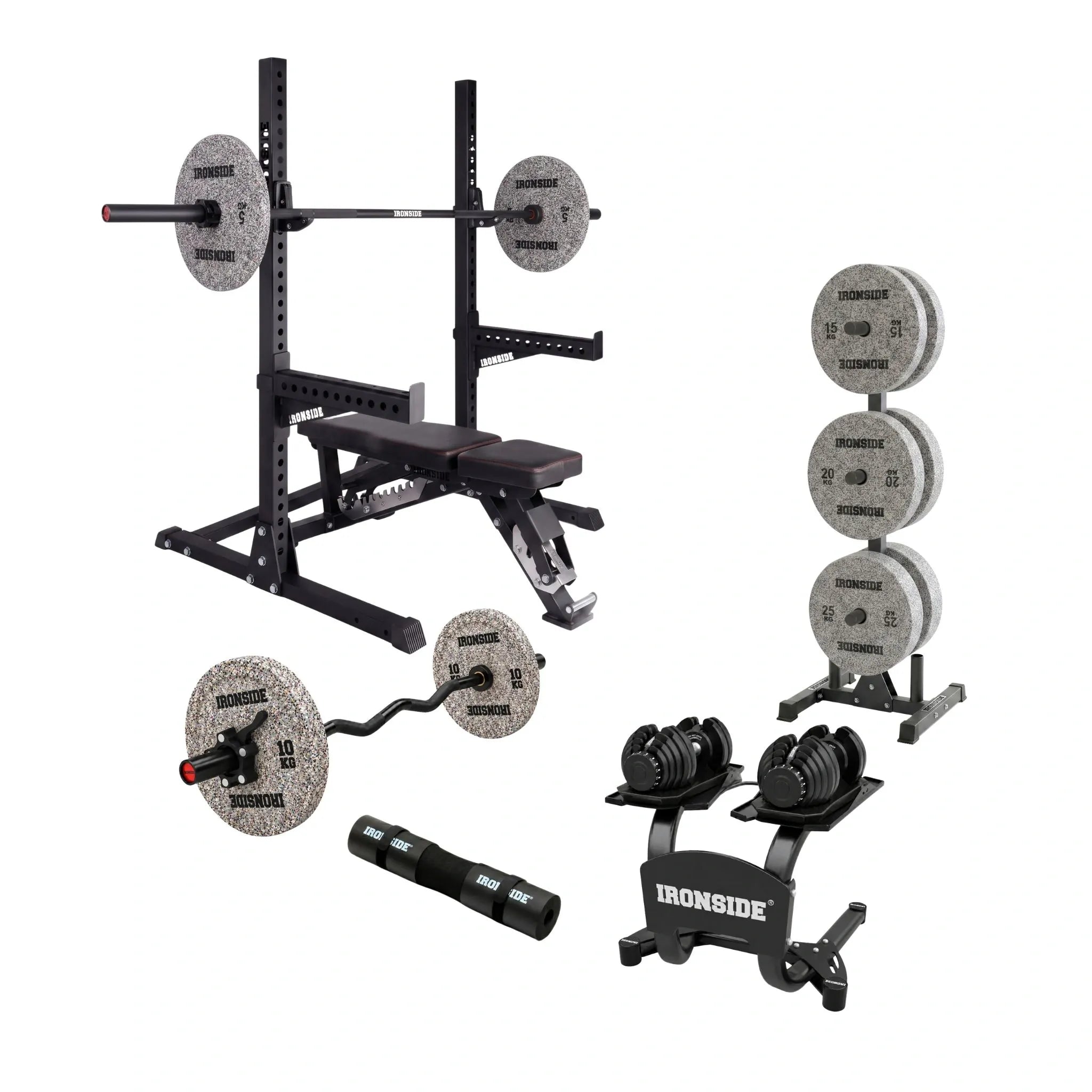 Pack IRONSIDE Home Gym Pro