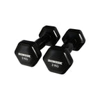 Pack IRONSIDE Rack de Almacenamiento + Set 30 kg Mancuernas de Vinilo (Par 1 a 5 kg)