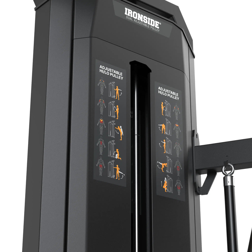 Polea Doble Ajustable IRONSIDE Elite