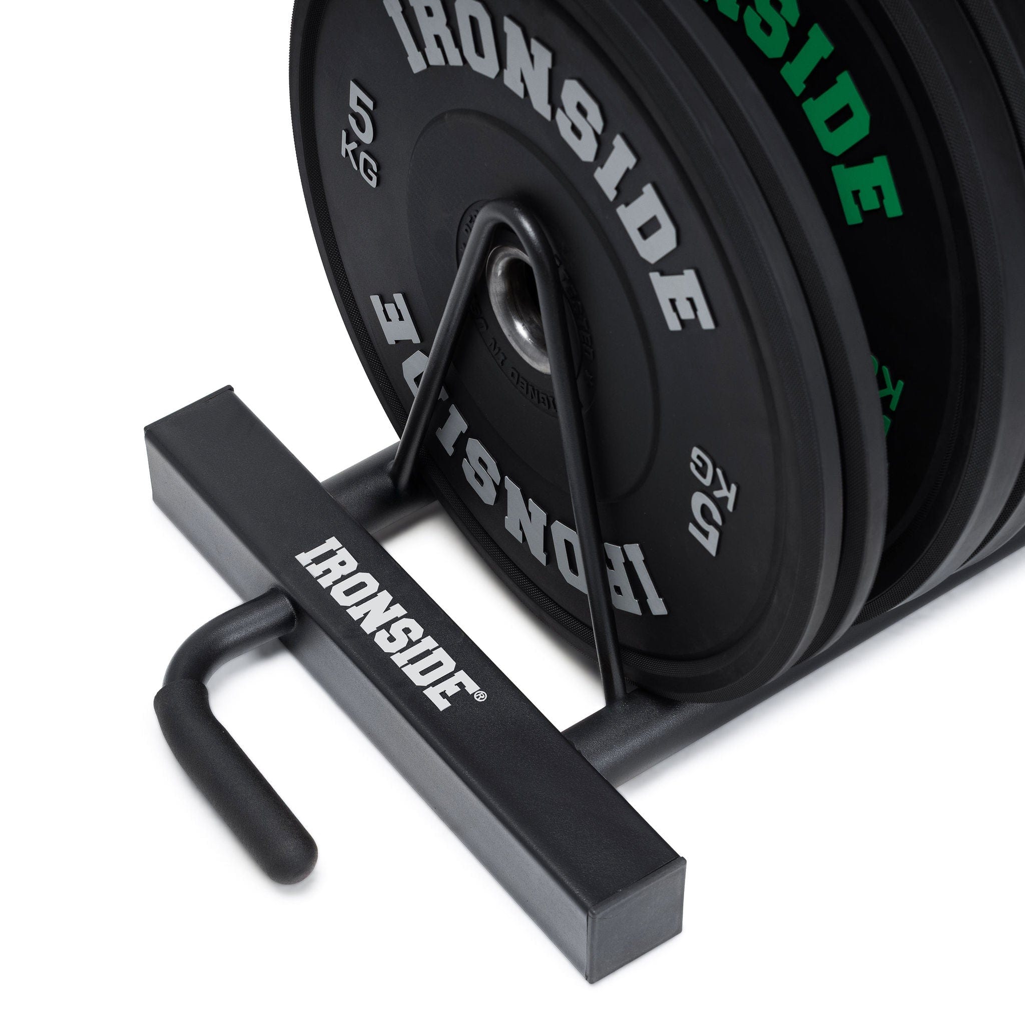 Rack Horizontal para Barras y Discos Olímpicos IRONSIDE