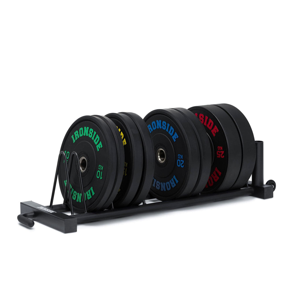 Rack Horizontal para Barras y Discos Olímpicos IRONSIDE