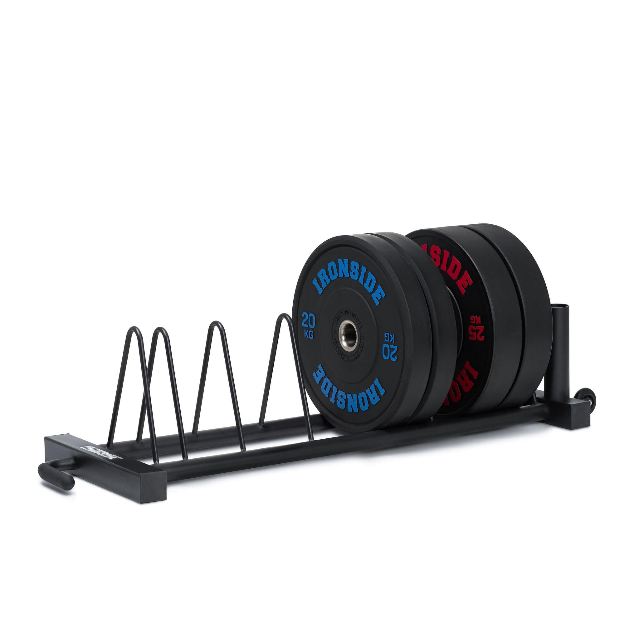 Rack Horizontal para Barras y Discos Olímpicos IRONSIDE