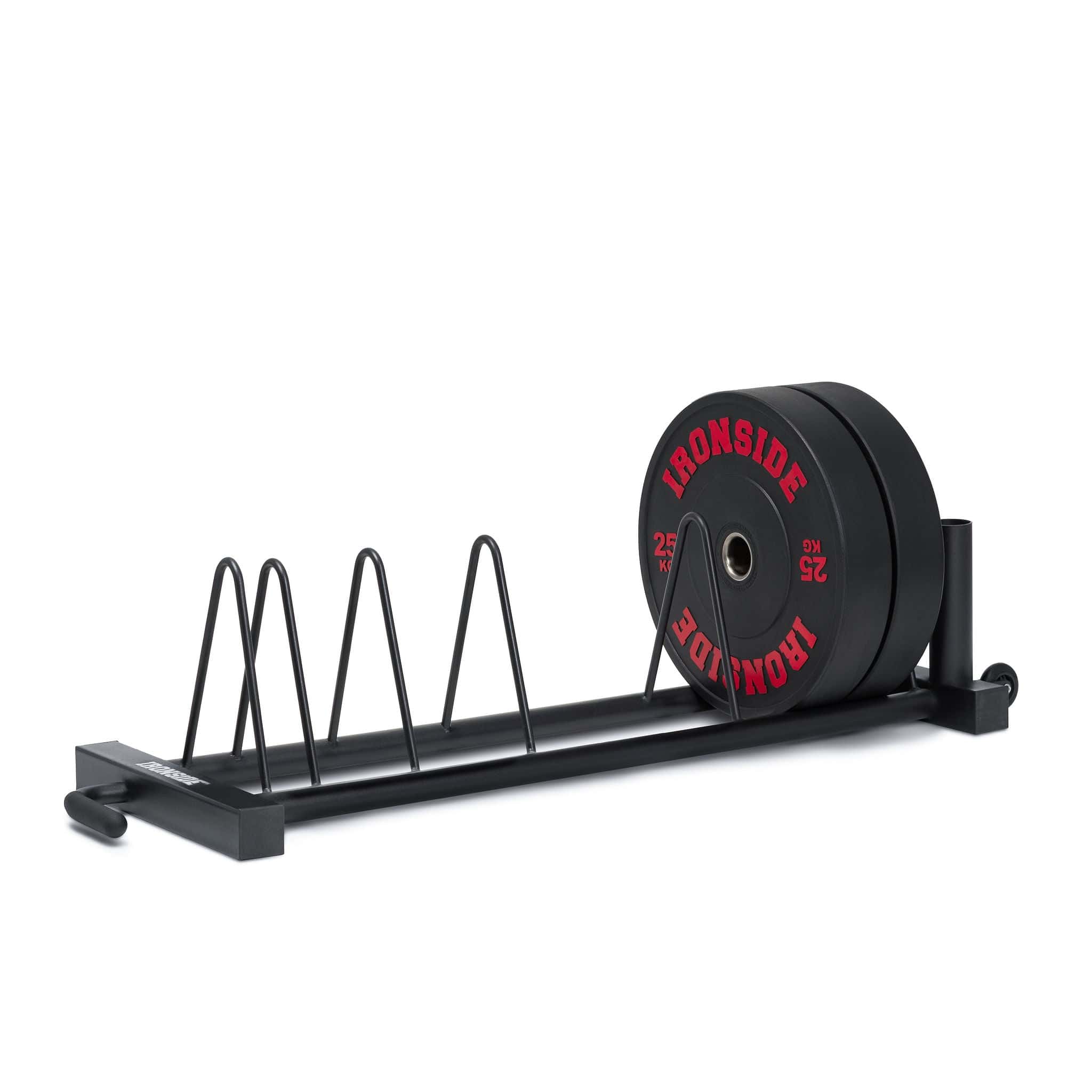 Rack Horizontal para Barras y Discos Olímpicos IRONSIDE