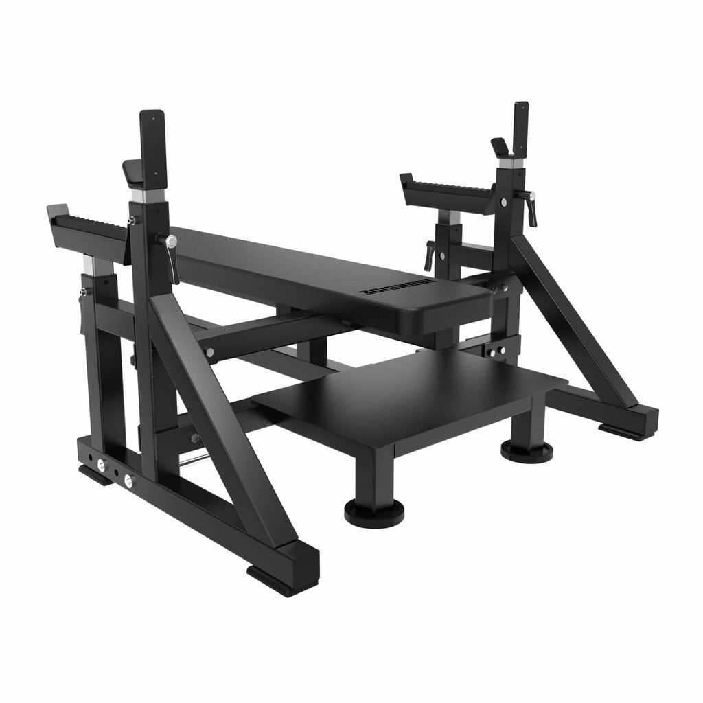 Press Banca Plana Olímpica Powerlifting PRO IRONSIDE Infinity