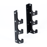 Rack Pared para Barra Olímpica IRONSIDEBARRASIRONSIDEColor: Negro