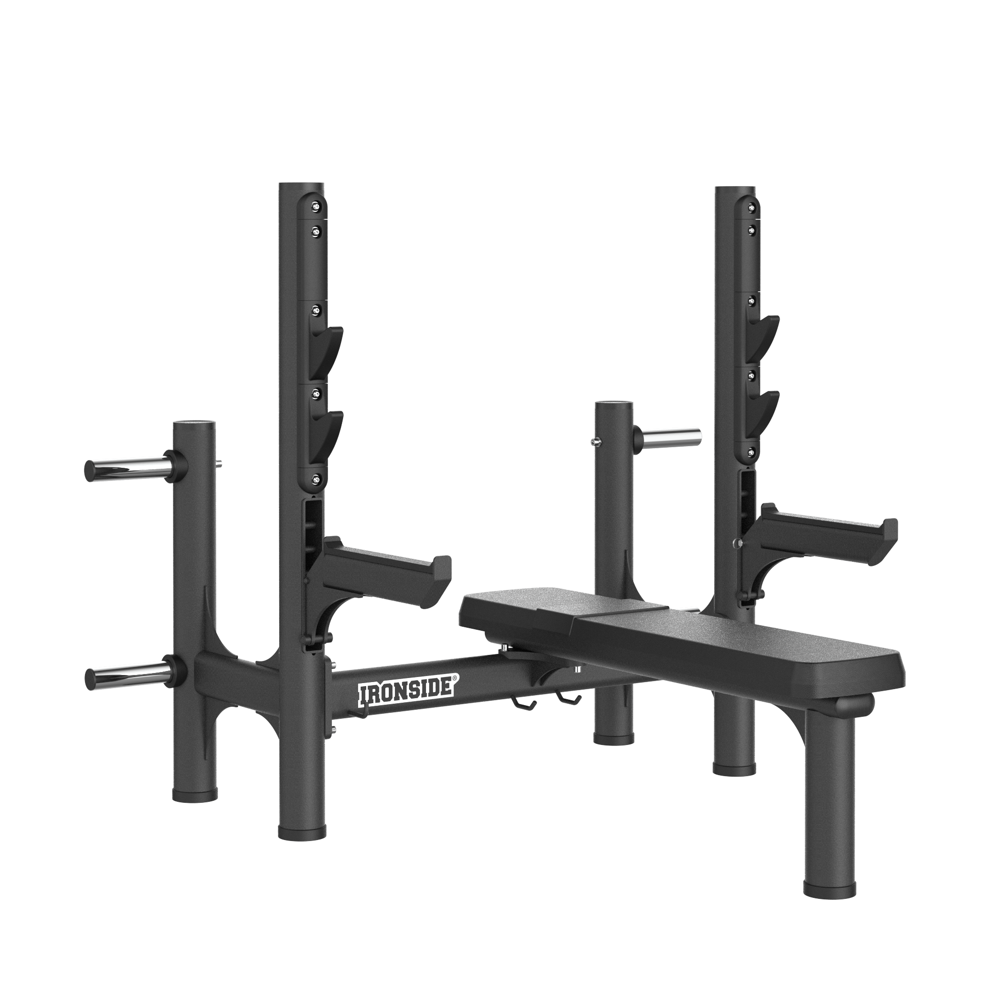 Press Banca Plana Olímpica IRONSIDE Luxe