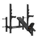 Press Banca Inclinada Olímpica IRONSIDE Luxe