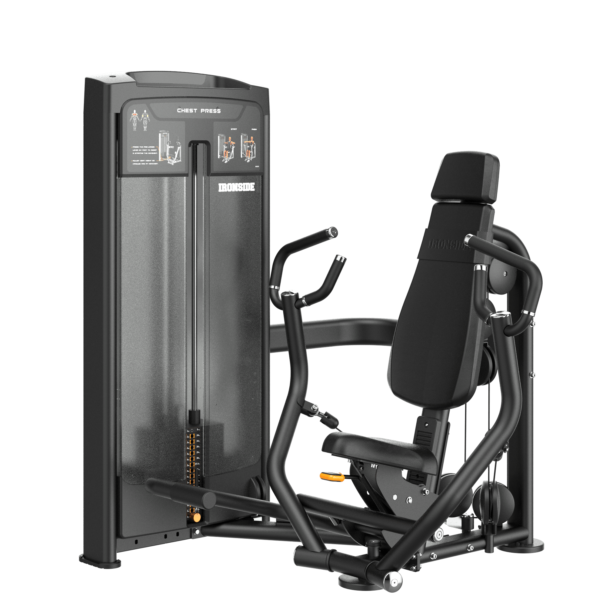 Iso-Lateral Chest Press IRONSIDE Luxe
