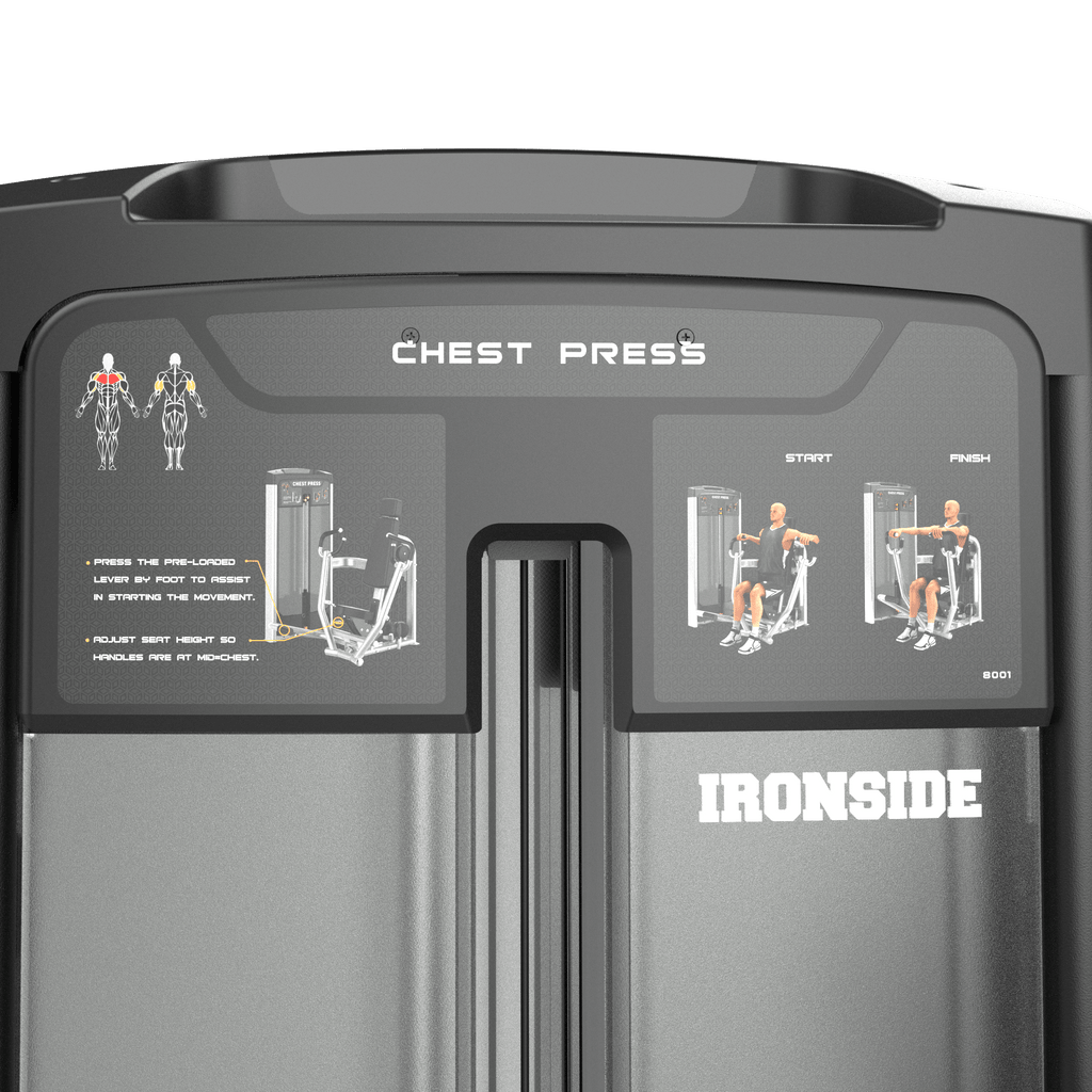 Iso-Lateral Chest Press IRONSIDE Luxe