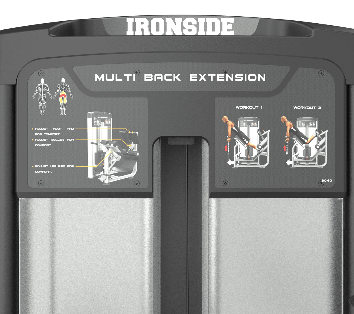 Multi Back Extension IRONSIDE Luxe