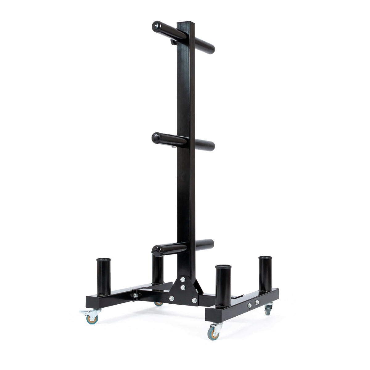 Rack de Almacenamiento Discos y Barras Olímpicas IRONSIDE | 250 kg ...