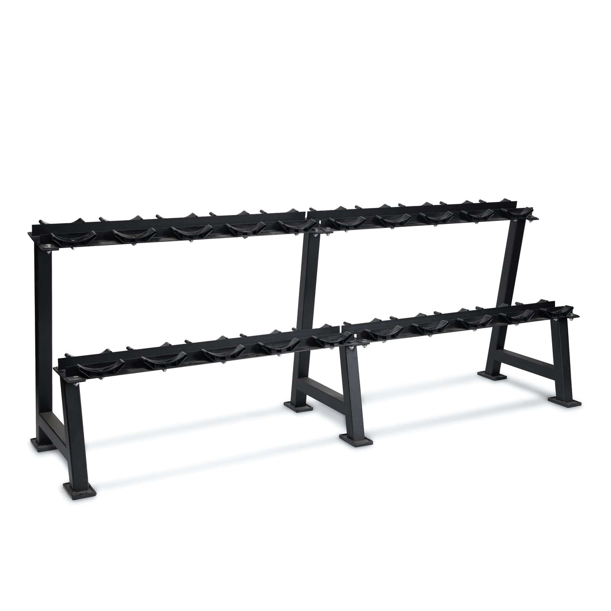 Rack de Almacenamiento Comercial para Mancuernas Circulares de 2 niveles IRONSIDE