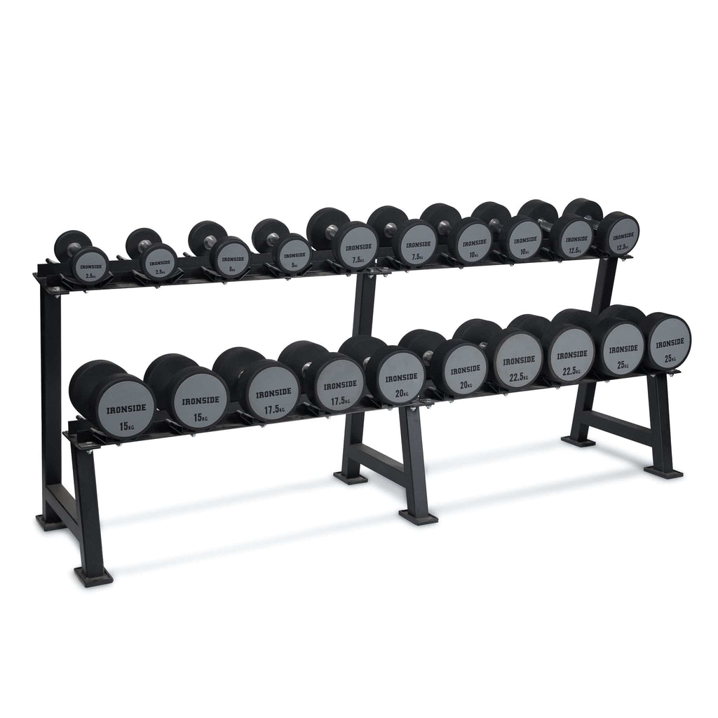 Rack Almacenamiento 10 pares de Mancuernas Circulares