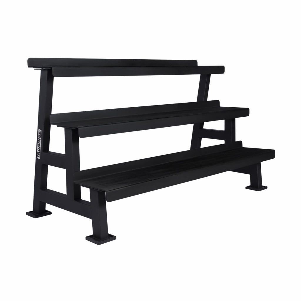 Rack de Almacenamiento Kettlebells de 3 Niveles IRONSIDE