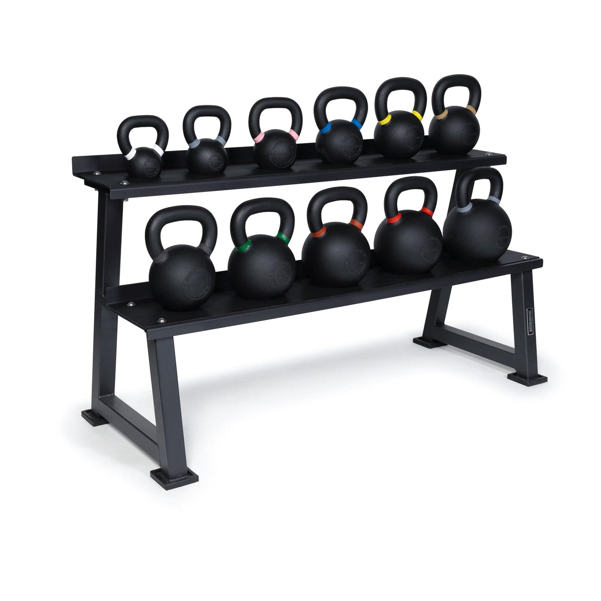 Kettlebell Set Rack Set Kettlebells Premium (4 a 32 KG) + Rack de Almacenamiento IRONSIDE ...
