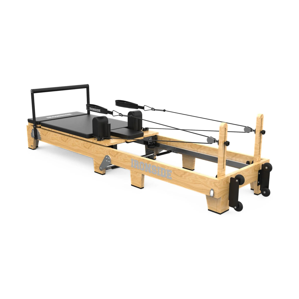 Reformer Comercial Madera Oak IRONSIDE Pilates