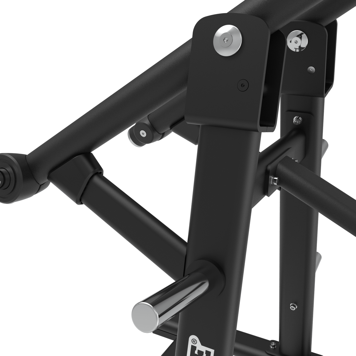 Lat Pull Down Loaded Plate IRONSIDE Luxe