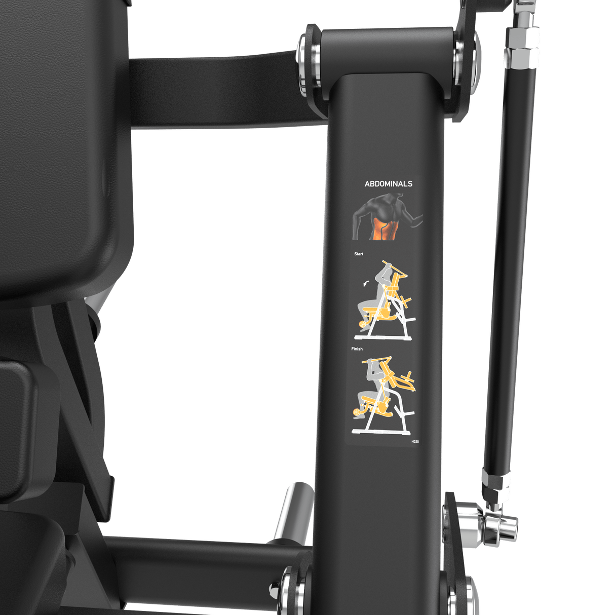 Abdominal Crunch Plate Loaded IRONSIDE Luxe