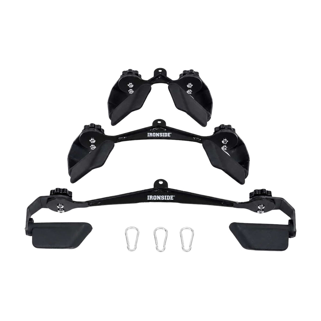 Set de 3 Agarres de Polea Fijos Ergonómicos IRONSIDE