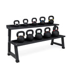Pack IRONSIDE 9 Kettlebells Premium (4 a 32 KG) + Rack de Almacenamiento IRONSIDE