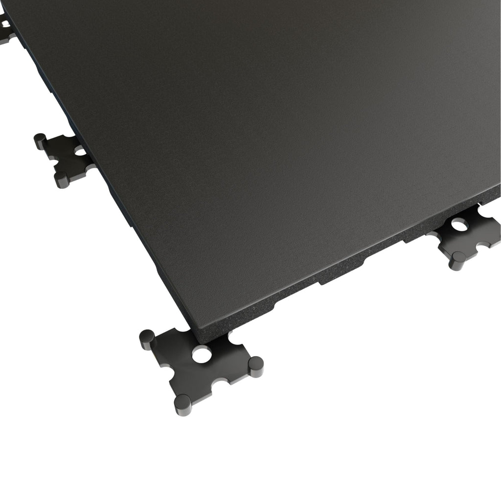 Pack IRONSIDE 4 Pisos de Caucho Técnico EPDM Premium (50x50x2.5cm)
