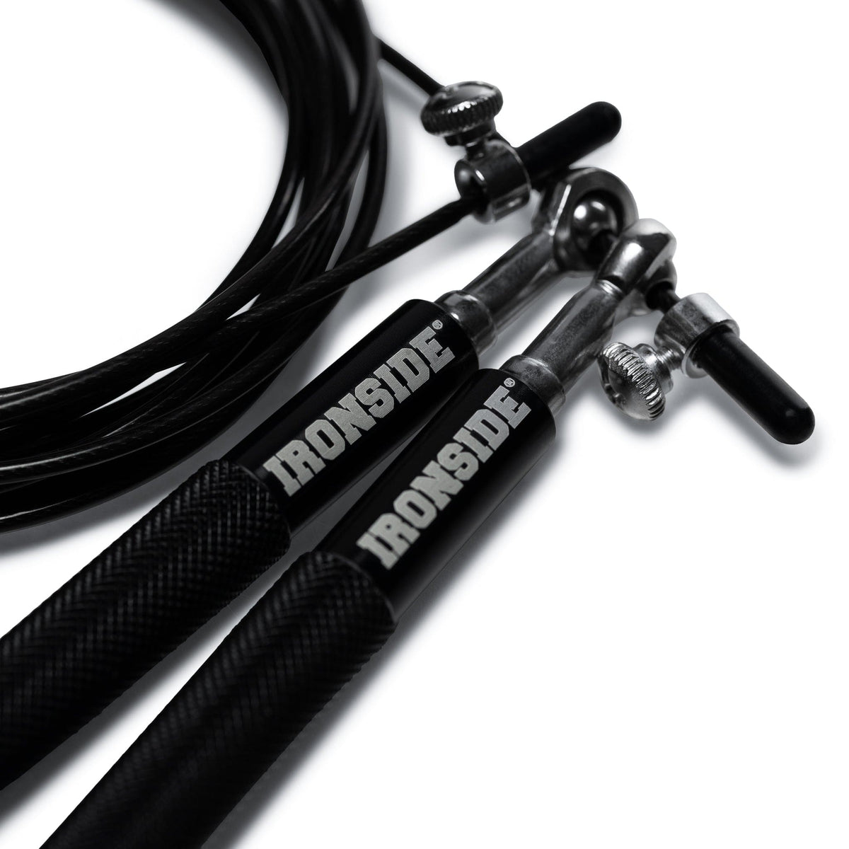 Cuerda para Salto Rápido Speed Rope IRONSIDE | 125 g | Ajustable ...