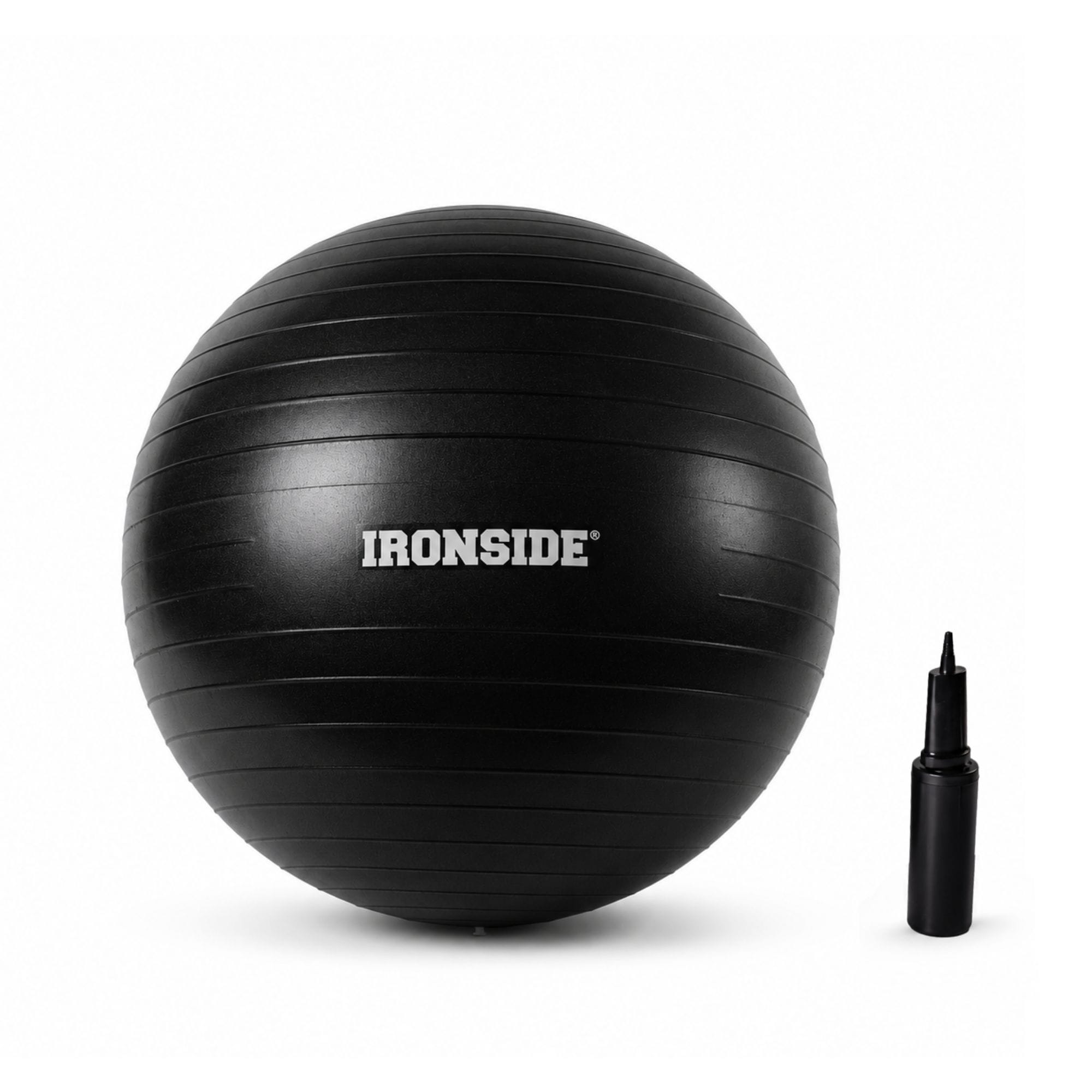 Swiss Ball Negro 65 cm IRONSIDE