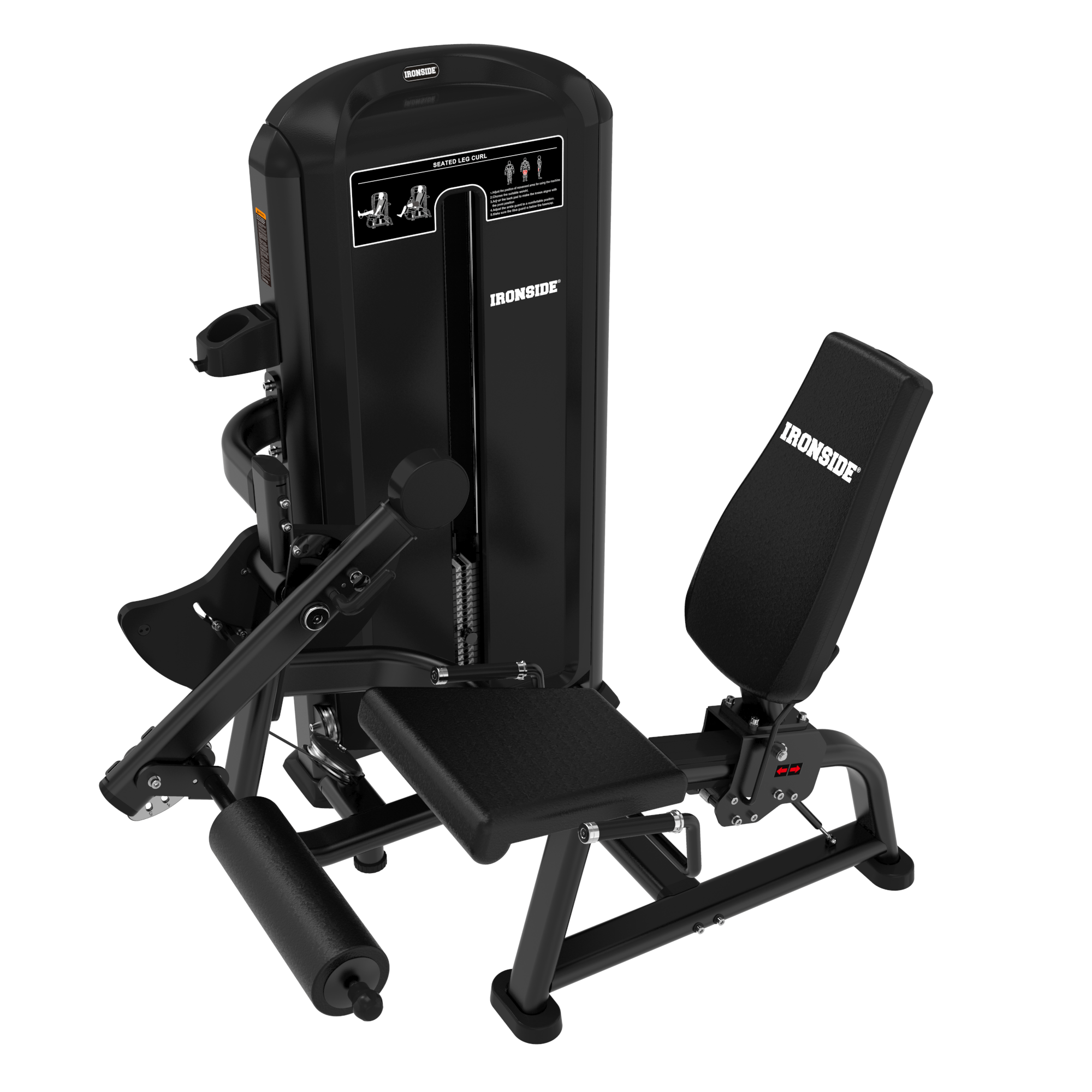 Seated Leg Curl Machine 2.0 IRONSIDE Infinity