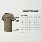 Playera Deportiva Manga Corta para Hombre Edición Limitada IRONSIDE