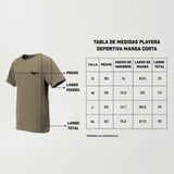 Playera Deportiva Manga Corta para Hombre IRONSIDE