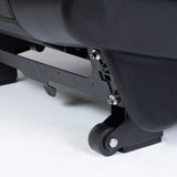 Caminadora curva sin motor para técnica de carrera y entrenamiento funcional. Diseño ergonómico de alta resistencia.