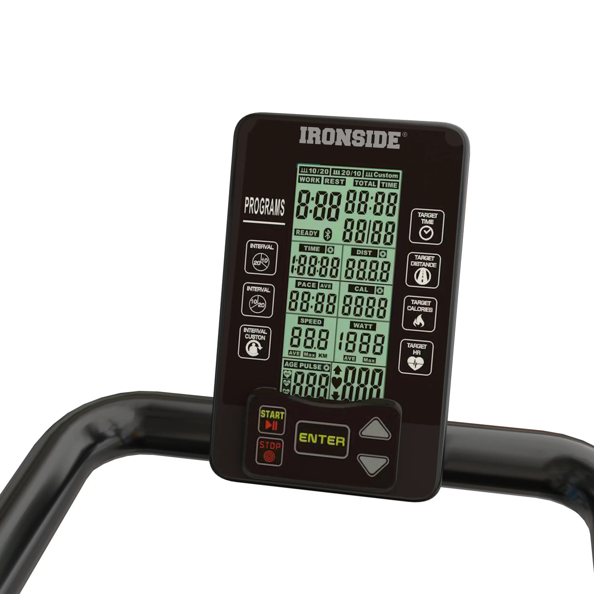 Caminadora curva sin motor para técnica de carrera y entrenamiento funcional. Diseño ergonómico de alta resistencia.