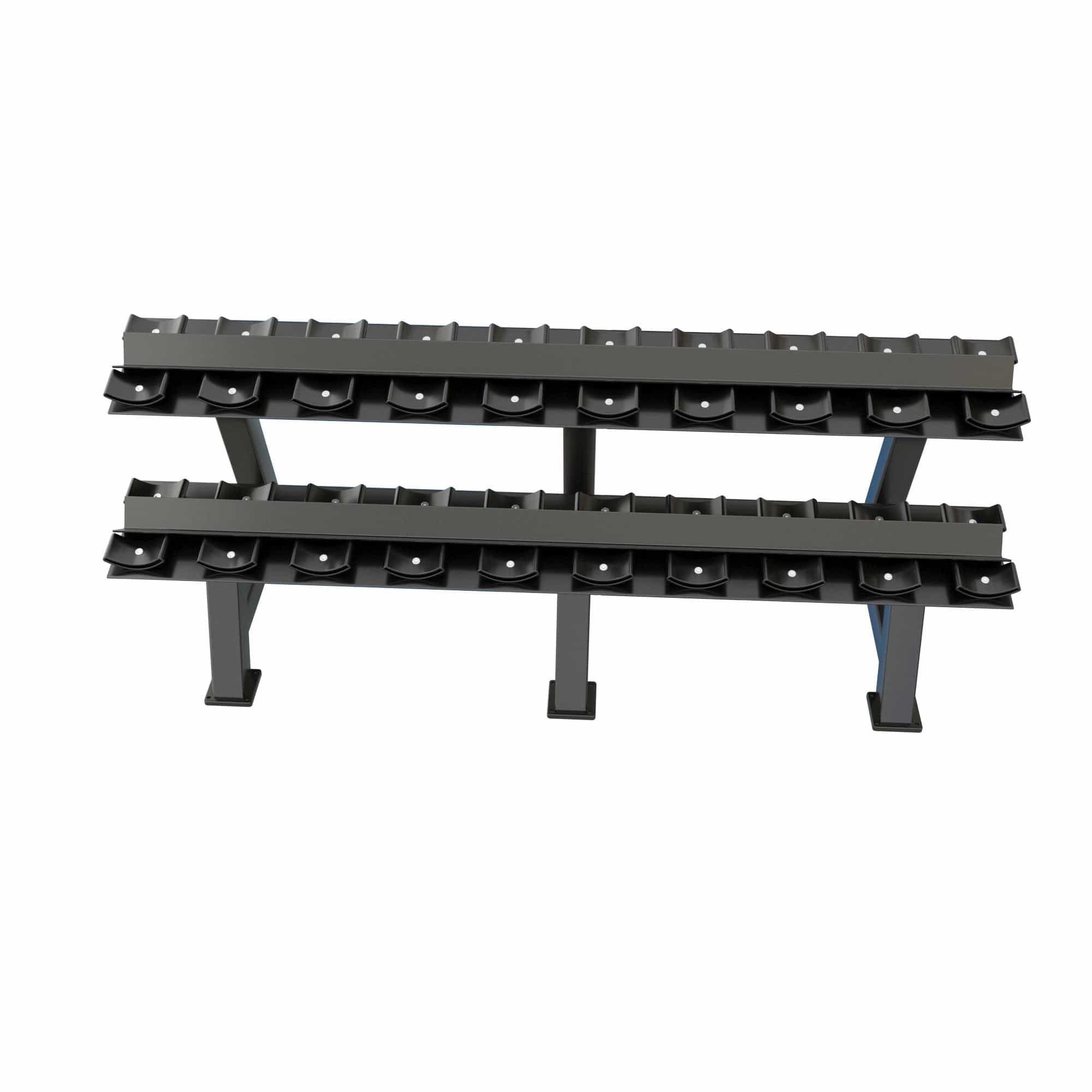 Rack Almacenamiento 10 pares de Mancuernas Circulares IRONSIDE