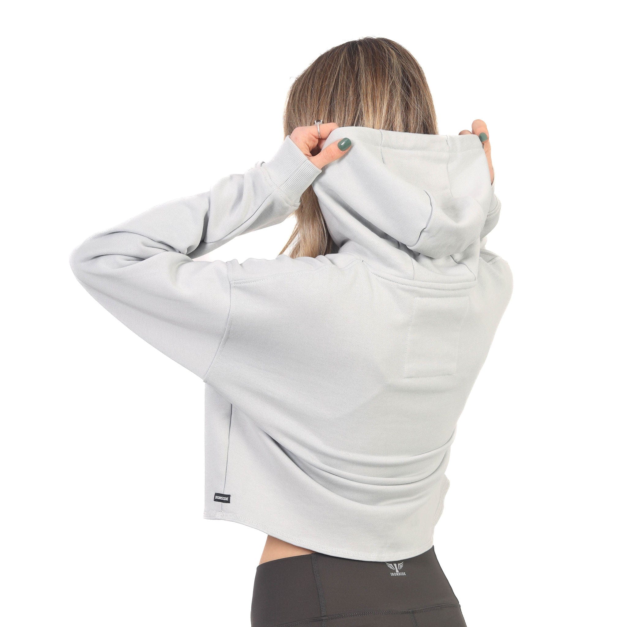 Sudadera Deportiva Corta con Gorro para Mujer Edición Limitada IRONSIDE