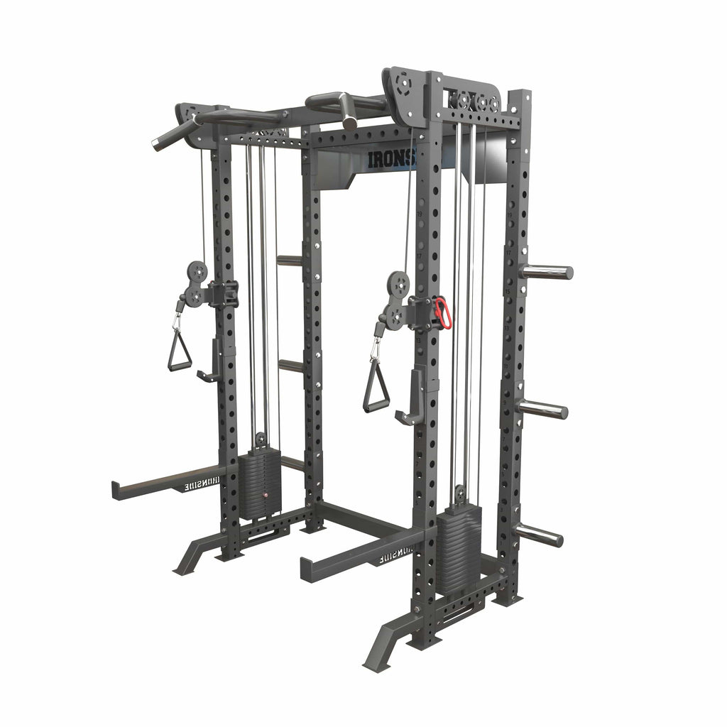 Power Rack con Poleas IRONSIDE