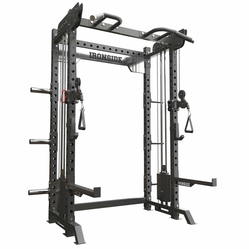 Power Rack con Poleas IRONSIDE