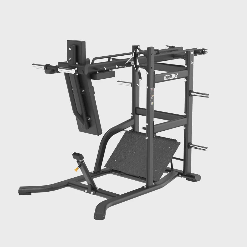 Pendulum Squat Machine Plate Loaded IRONSIDE Luxe