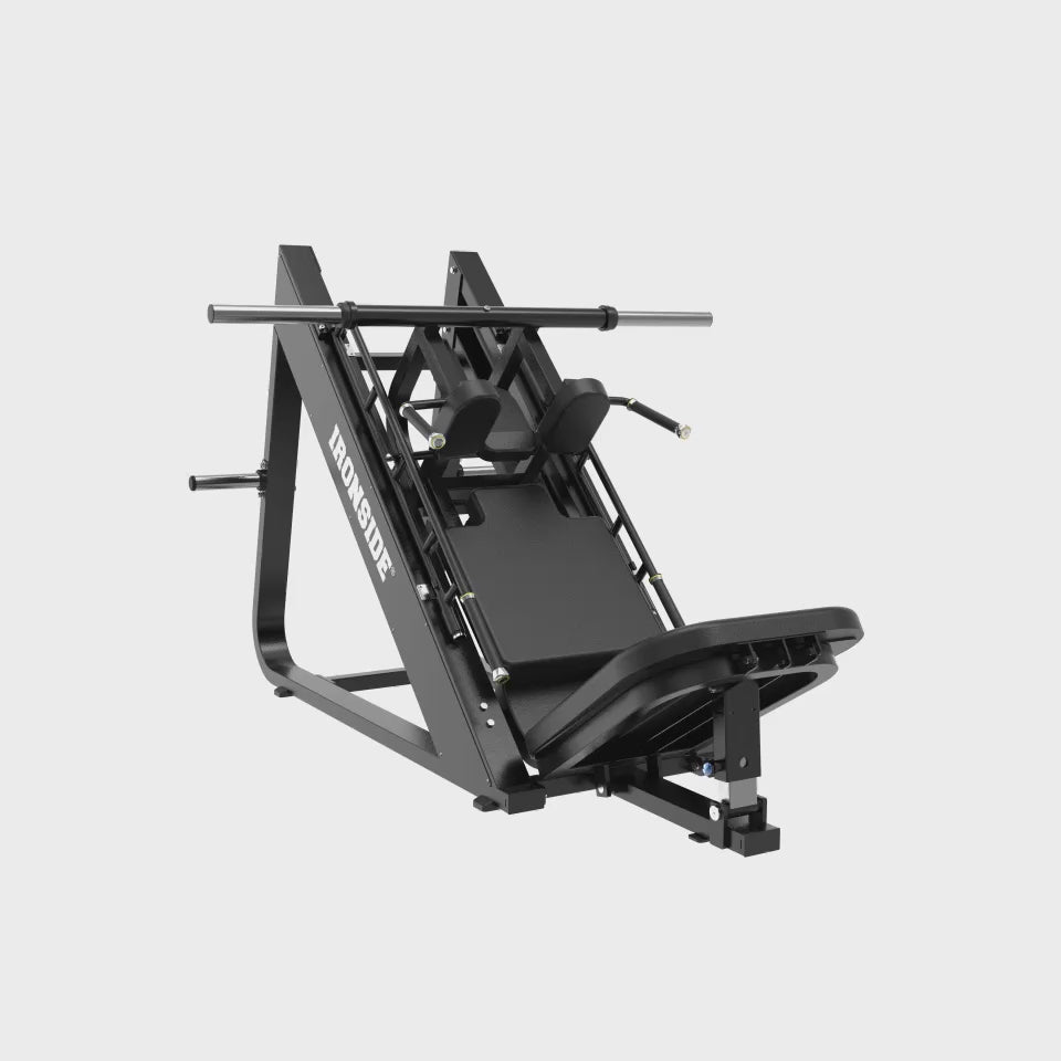 Dual Leg Press & Hack Squat Machine IRONSIDE Infinity