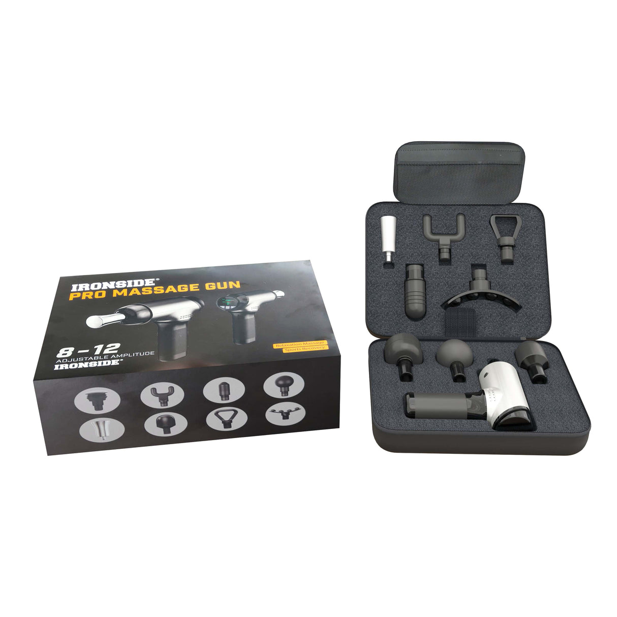 Pistola de Masajes Pro IRONSIDE